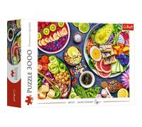 Trefl Puzzle, Buddha Écuelle, 3000 Pièces, Qualité Premium, pour Adultes et Enfants à partir de 15 Ans, TR33077
