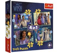 TREFL Puzzle Chansons : Les rêves deviennent réalité 4in1 ( 35,48,54,70 pièces)