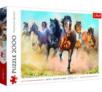 TREFL Puzzle Chevaux au galop 2000 pièces