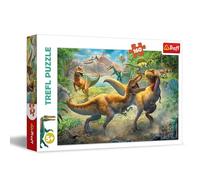 Trefl - Puzzle - Combats de Tyrannosaures 160 Pièces, pour Enfants à partir de 5 Ans