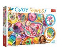 Trefl Puzzle Crazy Shapes Sweet Dreams 600 pièces