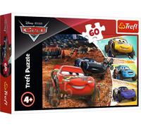Trefl Puzzle Disney Cars 3, Kinderpuzzle, 60 Teile, 33 x 22 cm, 17327