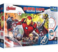 TREFL Puzzle double face Avengers SUPER MAXI 24 pièces