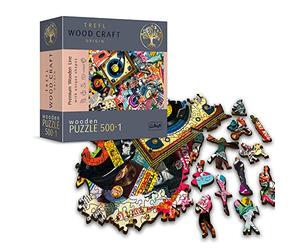 Trefl Puzzle drewniane 500+1 W świecie muzyki [Puzzle]