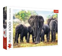Trefl Puzzle Eléphants d'Afrique 1000 pièces