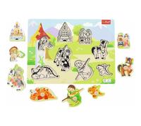 TREFL Puzzle en bois Château des chevaliers