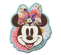 Trefl - Puzzle en Bois Contour Disney, Minnie Mouse Élégante - 160 Pièces, Wood Craft, Puzzle à Formes irrégulières, 10 Figurines, Casse-tête Premium pour Adultes et Enfants à partir de 9 Ans