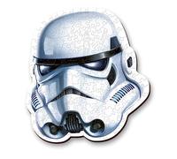 Trefl - Puzzle en Bois Contour Star Wars, Casque de Stormtrooper - 160 Pièces, Wood Craft, Puzzle à Formes irrégulières, 10 Figurines, Casse-tête Premium pour Adultes et Enfants à partir de 9 Ans