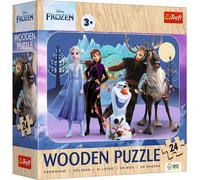 TREFL Puzzle en bois Ice Kingdom : l'étonnant royaume de glace 24 pièces