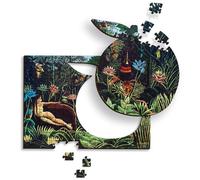 Trefl - Puzzle en Bois : Le Rêve, Henri Rousseau -200 éléments, Puzzle artistique Wooden Puzzle, Peintures Célèbres, Artistes Célèbres, Divertissement Créatif pour Adultes et Enfants à partir de 9 ans