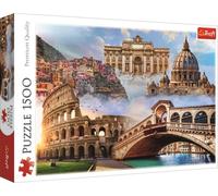 TREFL Puzzle Endroits préférés : Italie 1500 pièces