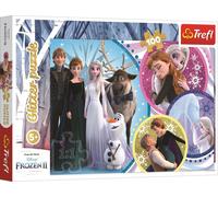 Trefl Puzzle Frozen 2 - In the Glow of Love / 100 pieces Glitter