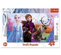 Trefl Puzzle Frozen 2 - Le monde magique d'Anna et Elsa / 15 pièces