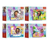 TREFL Puzzle Gaby' s Magic House : Jour coloré - Vol en ballon 20 pièces
