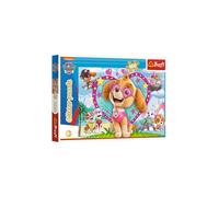 Trefl - Puzzle Glitter - Minnie et Sparkles - Disney Minnie - 100 Pièces, pour Enfants à partir de 5 Ans