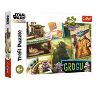 Trefl - Puzzle - Grogu Lucasfilm Star Wars Le Mandalorien 160 Pièces, pour Enfants à partir de 6 Ans
