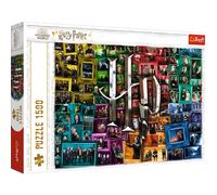 Trefl Puzzle, Harry Potter : Au Fil des Films, 1500 Pièces, Qualité Premium, pour Adultes et Enfants à partir de 12 Ans, 26185