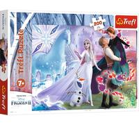 TREFL Puzzle Ice Kingdom : le monde des sœurs 200 pièces