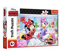 Trefl - Puzzle - Journée avec Une Amie Disney Minnie 160 Pièces, pour Enfants à partir de 6 Ans