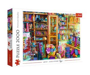 Trefl, Puzzle, Katzenparadies, 2000 Teile, für Kinder AB 12 Jahren, Le Paradis des Chats