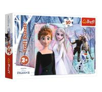 Trefl, Disney Frozen 2 30 Pièces pour Les Enfants à partir de 3 Ans Puzzle, 18275, La Reine des neiges Magique Reine des neiges 2