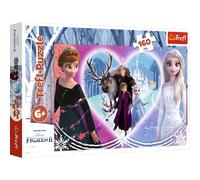 Trefl - Puzzle - Les Moments Joyeux Disney La Reine des Neiges 2 160 Pièces, pour Enfants à partir de 6 Ans
