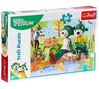 Trefl, Puzzle Les Trefliks am See Famille Treflik 30 pièces pour Enfants à partir de 3 Ans