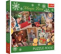 TREFL Puzzle Magic Christmas Time 1000 Teile