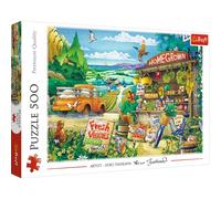 Trefl Puzzle, Matin à la Campagne, 500 Pièces, Qualité Premium, pour Adultes et Enfants à partir de 10 Ans, 37352