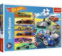 TREFL PUZZLE MAXI 24 Fast Hot Wheels 14362 - Puzzle pour enfants