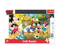 TREFL Puzzle Mickey Mouse à la campagne 15 pièces