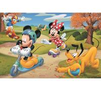 TREFL Puzzle Mickey Mouse : Patin à glace dans le parc 54 pièces