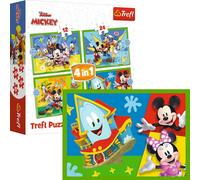 TREFL Puzzle Mickey's Club 4in1 (12,15,20,24 Teile)