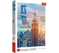 Trefl - 10393 - Puzzle - New York dans le crépuscule - 1000 Pièces Tour De Pise