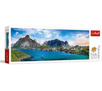 TREFL Puzzle panoramique Lofoten, Norvège 500 pièces