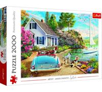TREFL Puzzle Paradis de vacances 2000 pièces