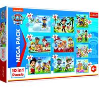 TREFL Puzzle Paw Patrol MEGA PACK 10v1