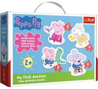 Trefl Puzzle Peppa Pig 4in1 (3,4,5,6 pièces) Baby