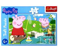 TREFL Puzzle Peppa Pig : Au bord de l'étang 54 pièces