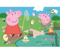TREFL Puzzle Peppa Pig : Poupée qui saute 54 pièces