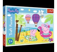 TREFL Puzzle Peppa Pig : Vacances MAXI 24 pièces