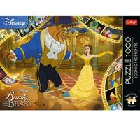 Trefl Qualité Premium Plus - Puzzle Iconic Moments : La Belle et la Bête - 1000 pièces, série de Puzzles avec Les Personnages préférés, pour Adultes et Enfants à partir de 12 Ans