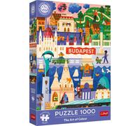 Trefl - Puzzle Premium Plus : L'art de la couleur : Budapest, Hongrie - 1000 dielov