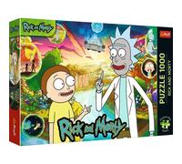 Trefl Qualité Premium Plus - Puzzle: Rick & Morty - 1000 pièces, série de Puzzles avec Les Personnages préférés, pour Adultes et Enfants à partir de 12 Ans