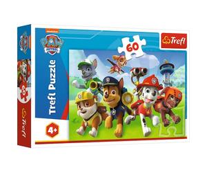 Trefl - Puzzle - Prêt pour l'action Pat Patrouille 60 Pièces, pour Les Enfants à partir de 4 Ans