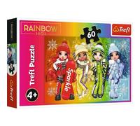 TREFL Puzzle Rainbow High : Joyeuses poupées 60 pièces