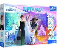 TREFL Puzzle réversible Le royaume des glaces SUPER MAXI 24 pièces