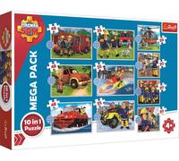 TREFL Puzzle Sam le pompier 10v1