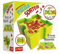 Trefl - Puzzle Sorter - 6 Conteneurs avec Revêtement Antireflet, Stockage et Transportation sûrs des Puzzles