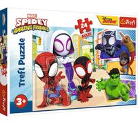 TREFL Puzzle Spidey et ses amis étonnants MAXI 24 pièces